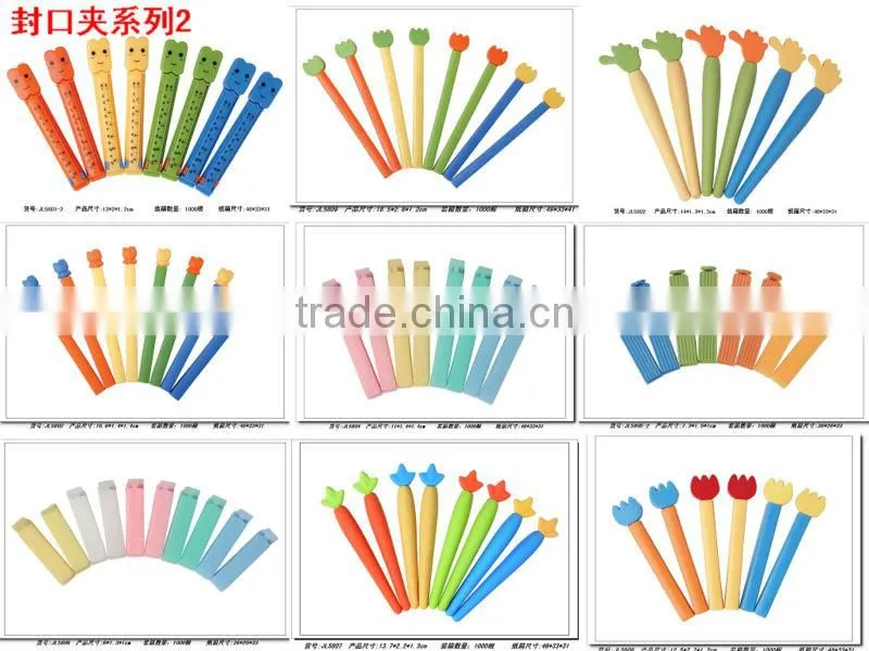2014 hot sales plastic bread bag closing clip
