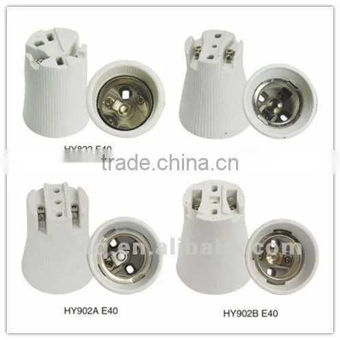 porcelain E40 lamp socket fitting