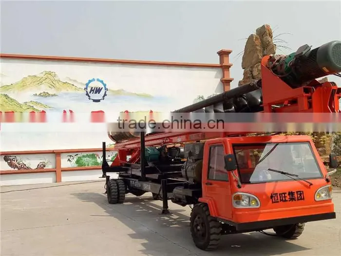 Solar power photovoltaic full hydraulic pile driver from Manufacturer