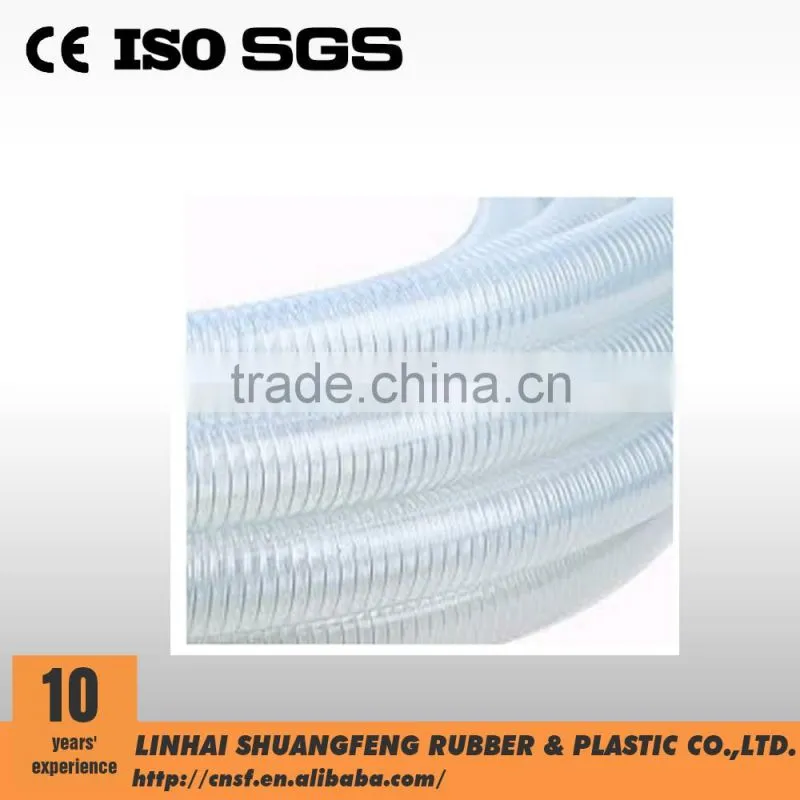 PVC pvc steel wire hose and stainless steel hoses from China