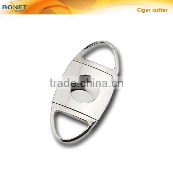 SCI0012 CE Certificated 4-3/4'' full stainless steel high quality cigar scissor cigar cutter