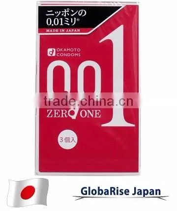 Japanese condom Okamoto 001 condom made in Japan for wholesalers