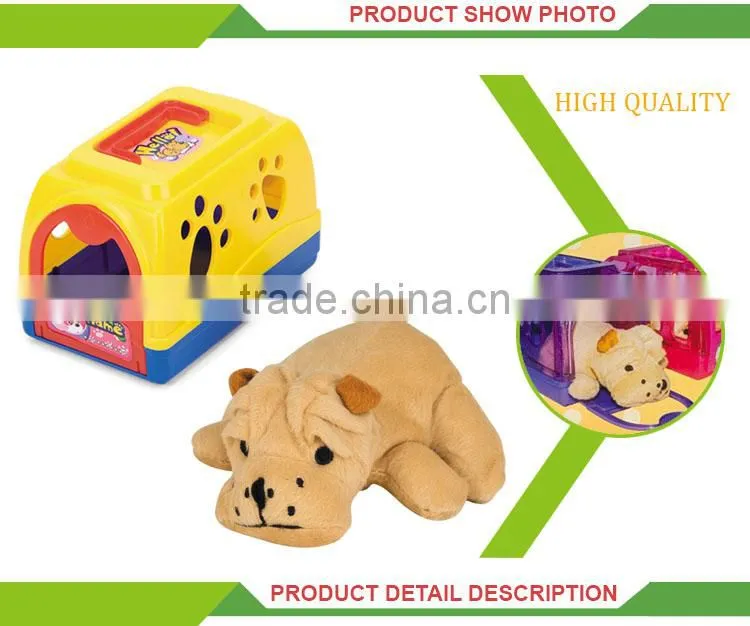 Best sale kids pretend playset 6 in 1 plush little pet shop toys