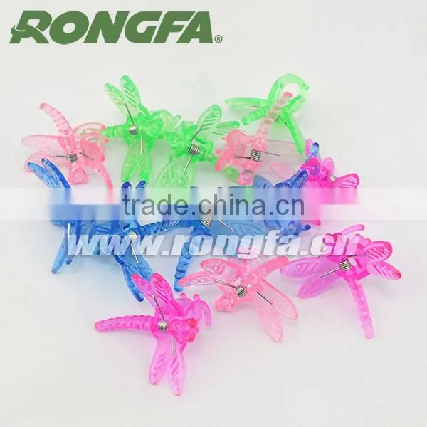 Plastic Green Gardening Plant Butterfly Orchid Clip