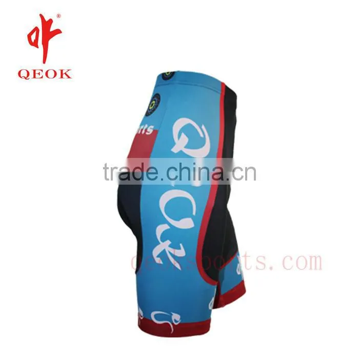 Customized nylon lycra cycling short for women