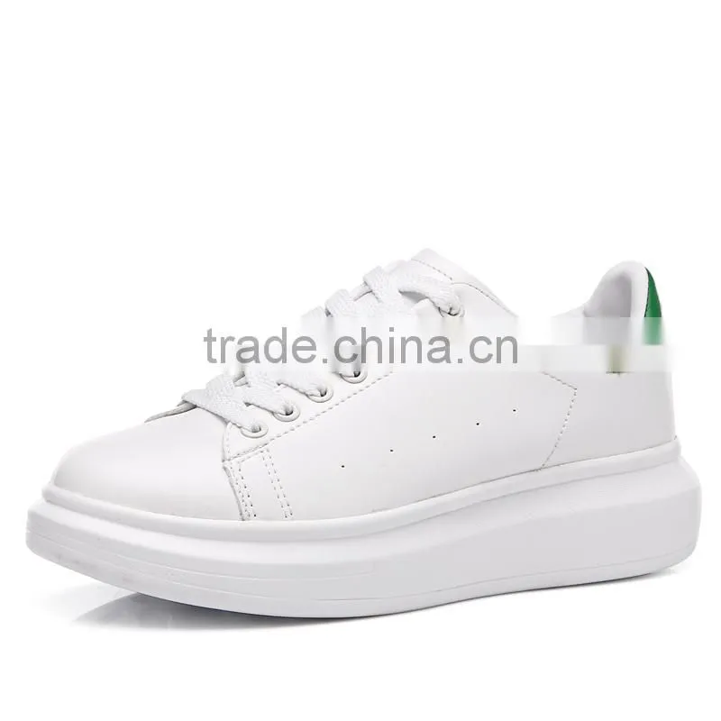 simple classics brand women leather casual shoes sneakers sample for female, adults casual leather shoes good quality from china