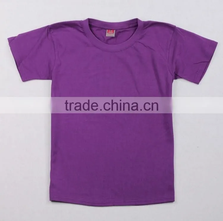 2016 the latest factory unisex blank t-shirts wholesale