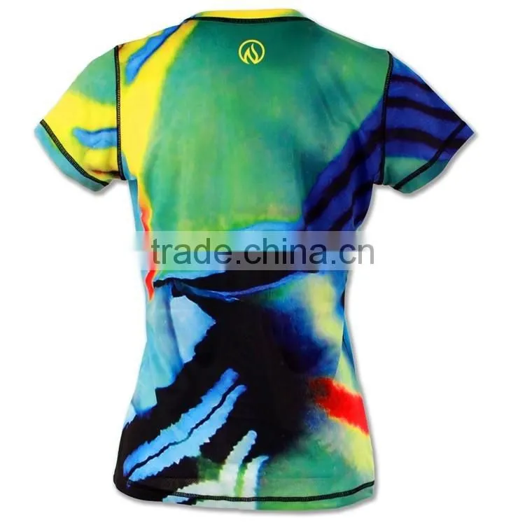2016 Hot-sales New Arriving Compression Jersry training Shirt for Cycling/Running