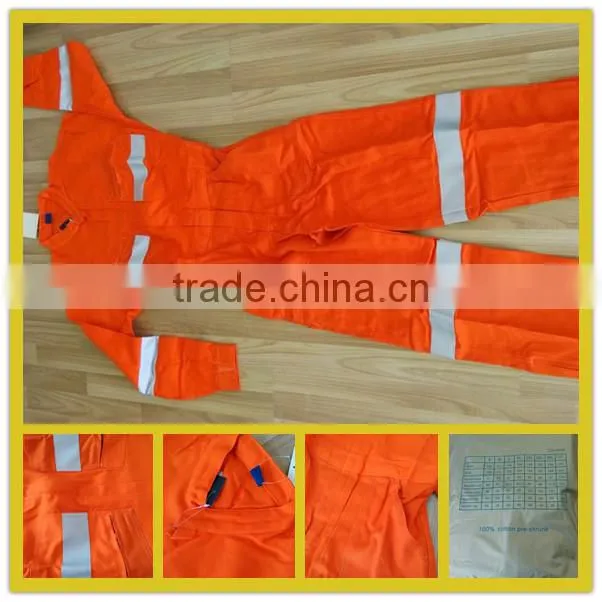 KINGLONG 2014 Hot Selling Wuhan Workwear Factory Flame Retardant Coverall