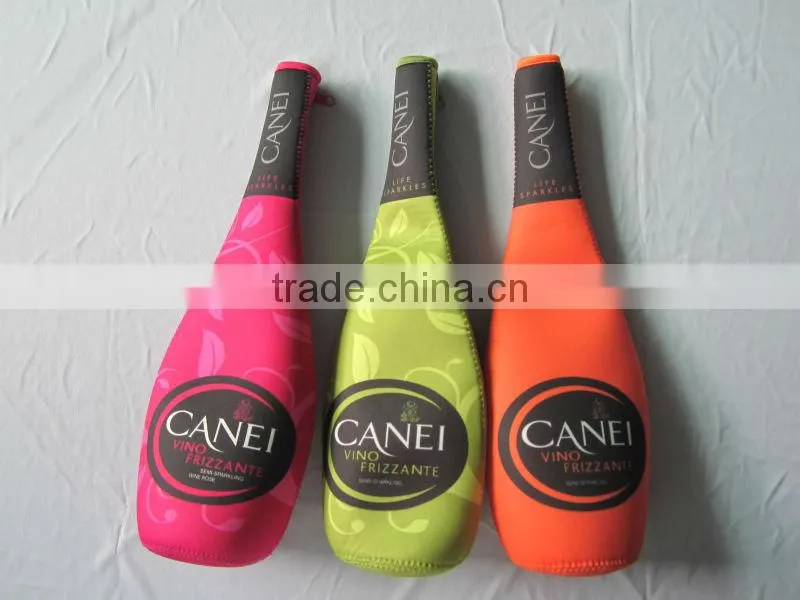 GR-B0140 high quality neoprene champagne bottle cover