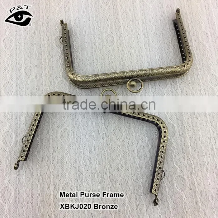 13x8cm coin purse frame rectangle shape metal frames for handbag