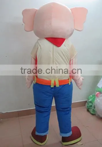 EVA plush material adult elephant costume elephant mascot costume