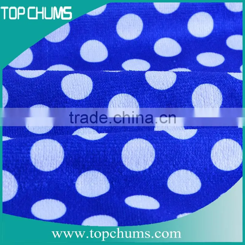 Wholesale 2015 the Newest design High absobent printed microfiber beach towel