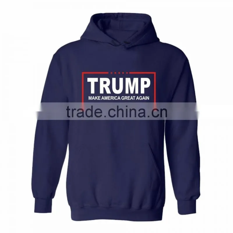 Long Sleeve Hoodies Donald Trump Hoodie Make America Great Again 2017 President