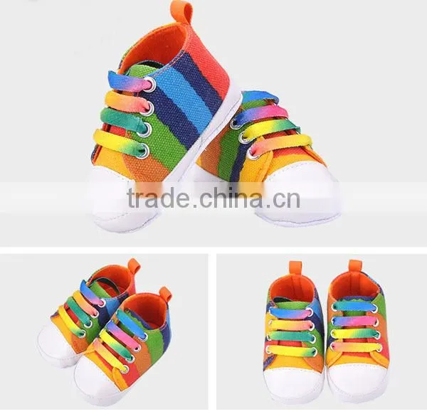 fashion beautiful canvas summer newborn baby infant shoes