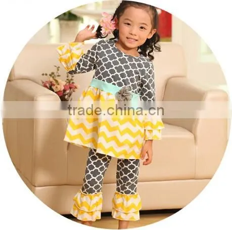 New Chevron Flower Girl Dress