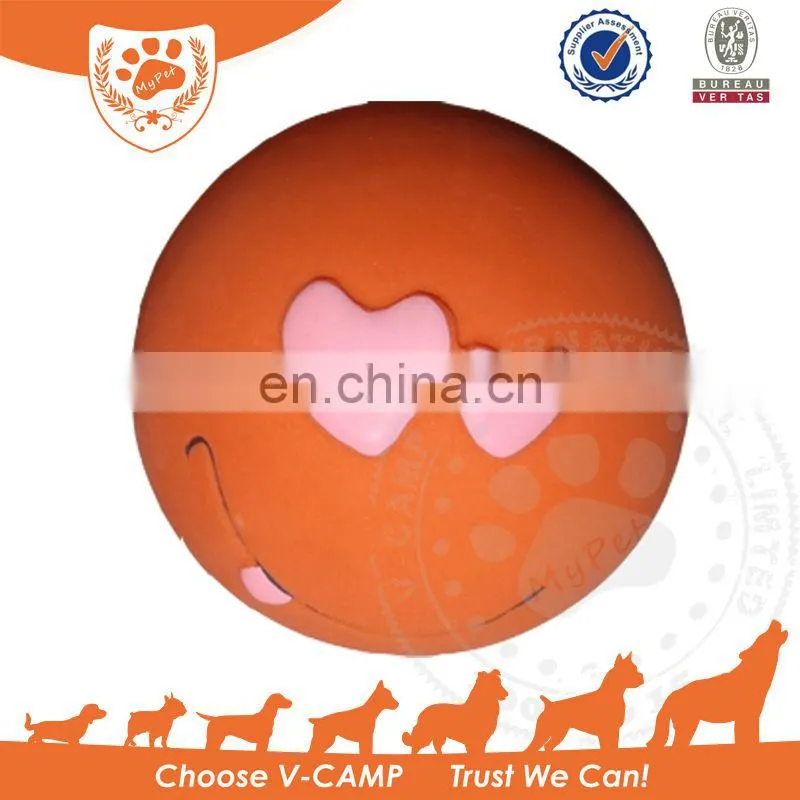 easy washing squeaky Ball, rubber Toy for dog