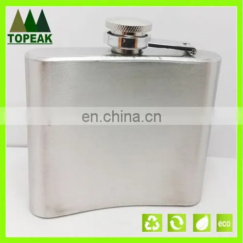 Men's Portable Stainless Steel Hip Flask Alcohol Whiskey Liquor Wine Pot Flagon 5OZ