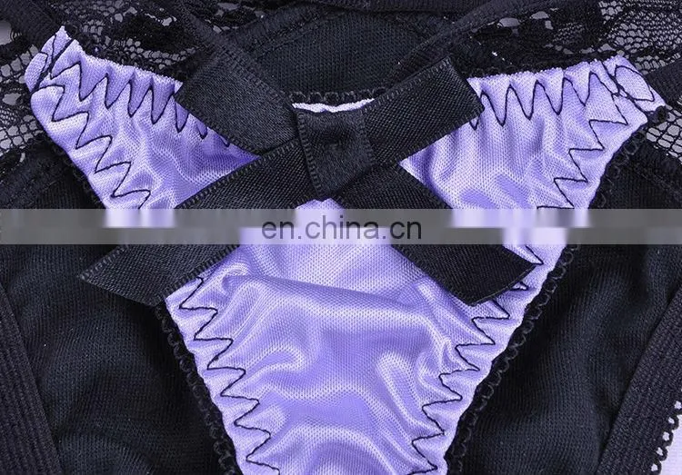 Hot Sale Breathable Mature Women Lace Sexy Panty