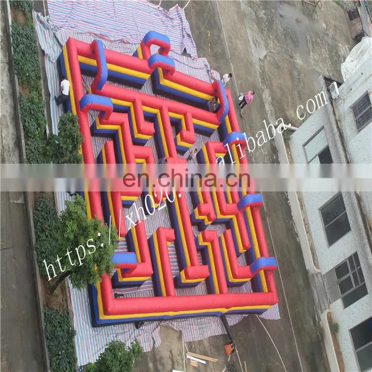 inflatable maze/inflatable labyrinth maze/inflatable laser tag for adult