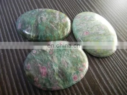 Ruby Zosite Oval Cabochon Gemstone/Wholesale loose ruby zosite cabochon/Natural ruby cabochon/Natural gemstone/Wholesale gemston