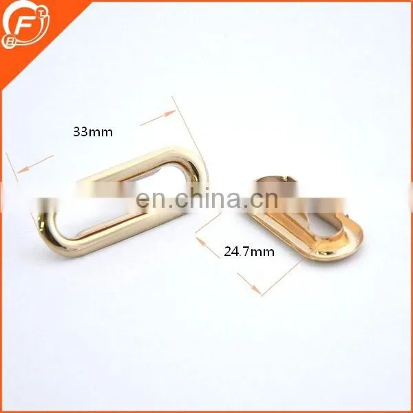 shinny gold round brass eyelets for lady cloth