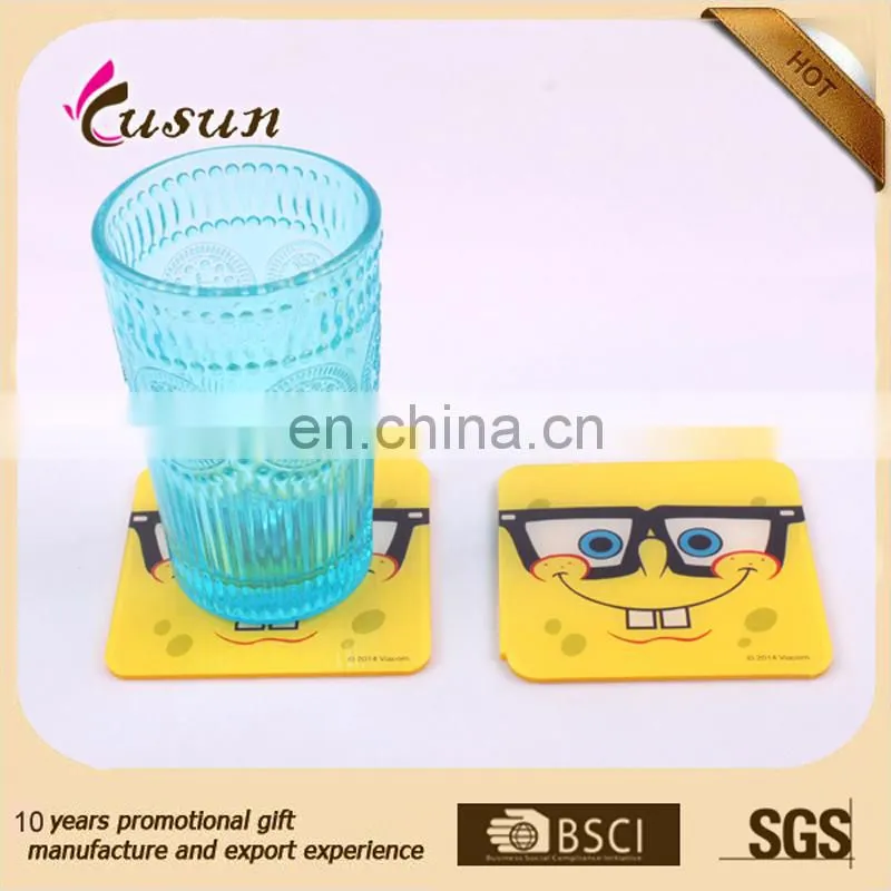 high quality craft good selling acrylic coasters for sale from china