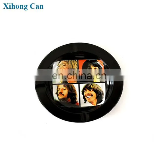 on sale wholesale custom printed cigar tin ashtray