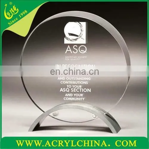 new products 2015 innovative product Clear Acrylic Medals, Acrylic Awards And Trophy
