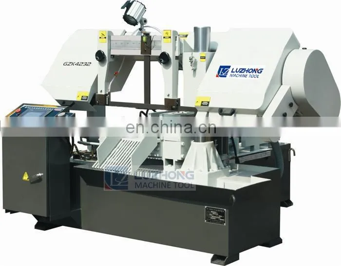 Automatic CNC Band Saw Machine GZK4232 Metal Cutting Band Saw Price