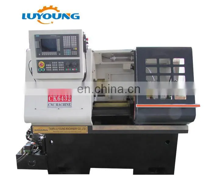 CK6432 electric cnc horizontal machine mini lathe precision