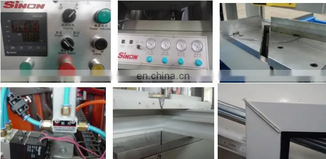 PVC Double Head Welding Machine Plastic Door and Window Welding Machine