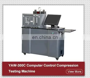 Lab equipment YAW-300KN cement compression and flexural testing machine price
