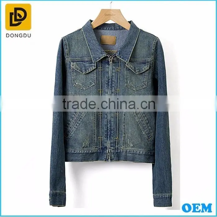 Clothing Wholesale 2016 Thick Nylon Denim Jacket mens