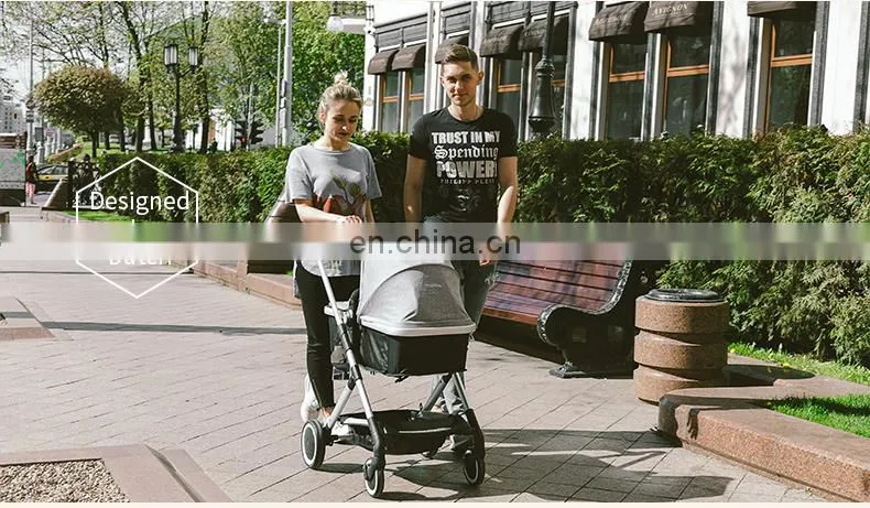 2017 High Class Travel System Folding Baby Stroller Deluxe