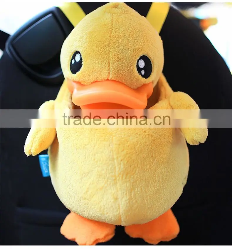 B.Duck Multi-function pouch cute animal duck shaped pouch for car