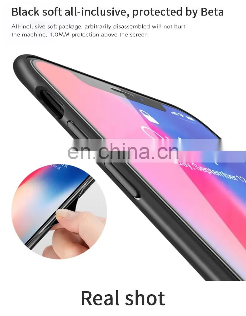 2020 New product wholesale Phone Case Cellphone Mobile Cover For Iphone Soft Tpu Pink For Apple Black Simple Red White Blue Dark