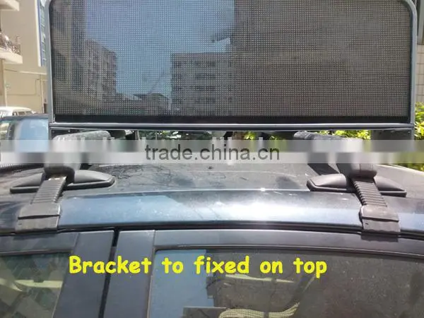 taxi billboard advertising light box/taxi advertising screen