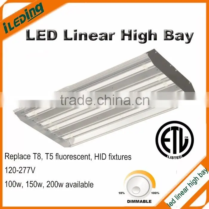 120-277V voltage, high lumens 160W led high bay