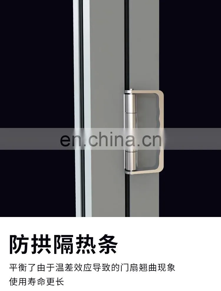 High quality Product Warranty Soundproof Aluminum Glass Windows Shades Security folding window