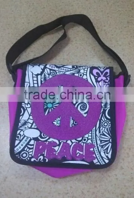 For kids DIY message bag