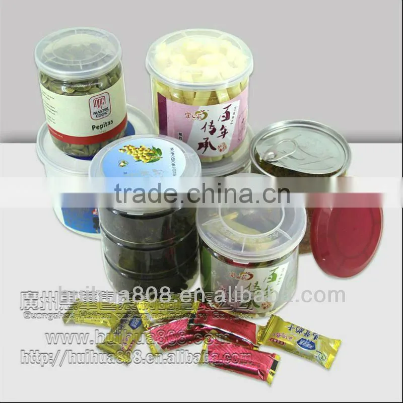 Transparent PET Cans