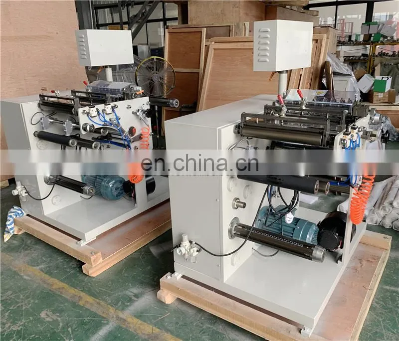 UTS320S Maquina Cortadora y Rebobinadora de Etiqueta Adhesiva adhesive Label Sticker Cutting Machine