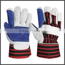 Split Leather Safety gloves palm and double palm
