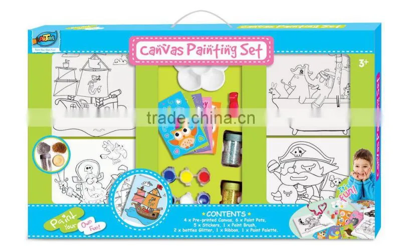 2015 best-selling children's drawing board, canvas, child DIY