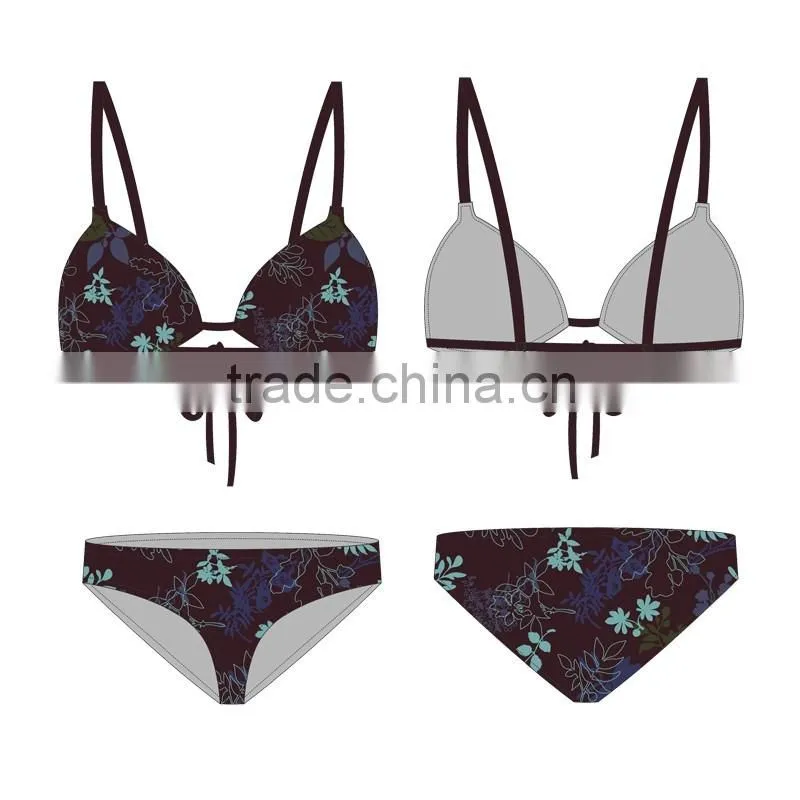 Custom Hot Sale 2016 Newest Women Swim Wear