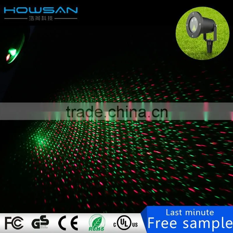 multifunctional led outdoor landscape light Speed adjustable programmable projector laser light