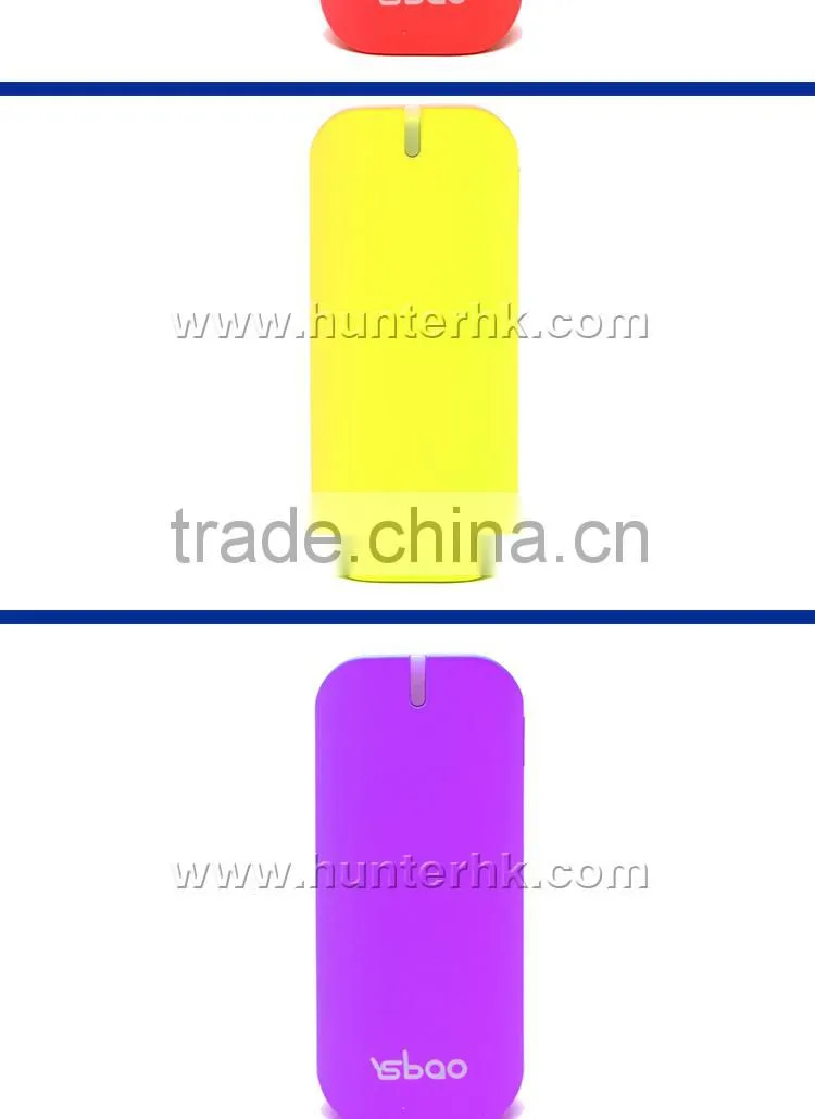 Top Quality Colorful 5600 MAH Portable Power Bank