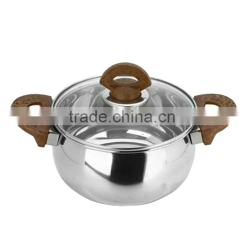 Set of 4pcs stainless steel cookware set