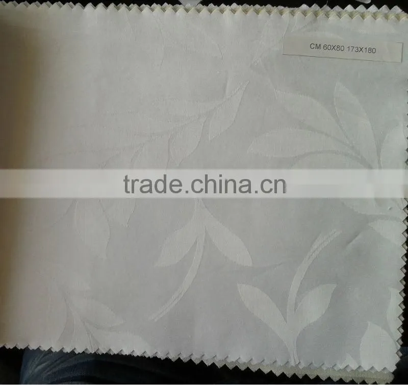 100%cotton hotel/home bedding jacquard and dobby fabric